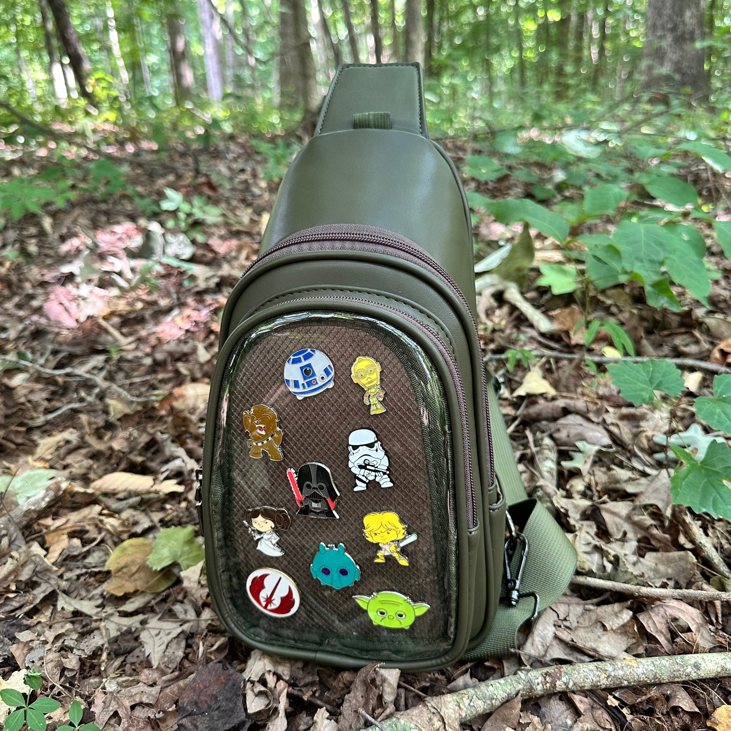 Lapelling ITA Crossbody Bag Green