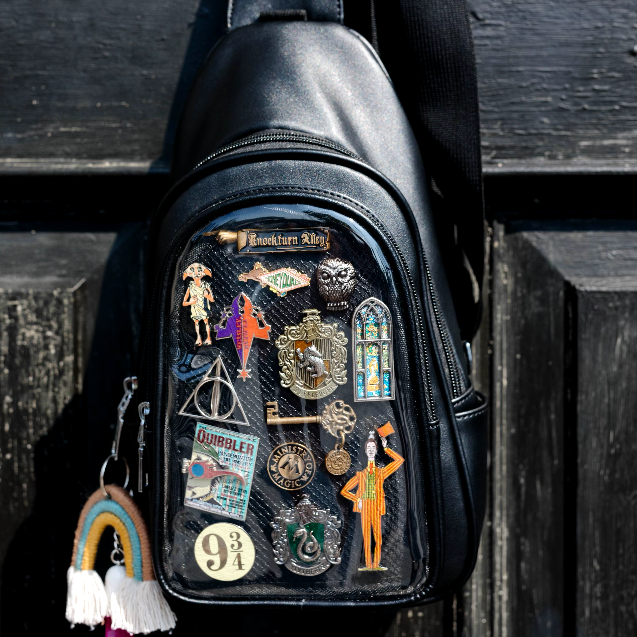 Lapelling ITA Crossbody Bag Inserts Black
